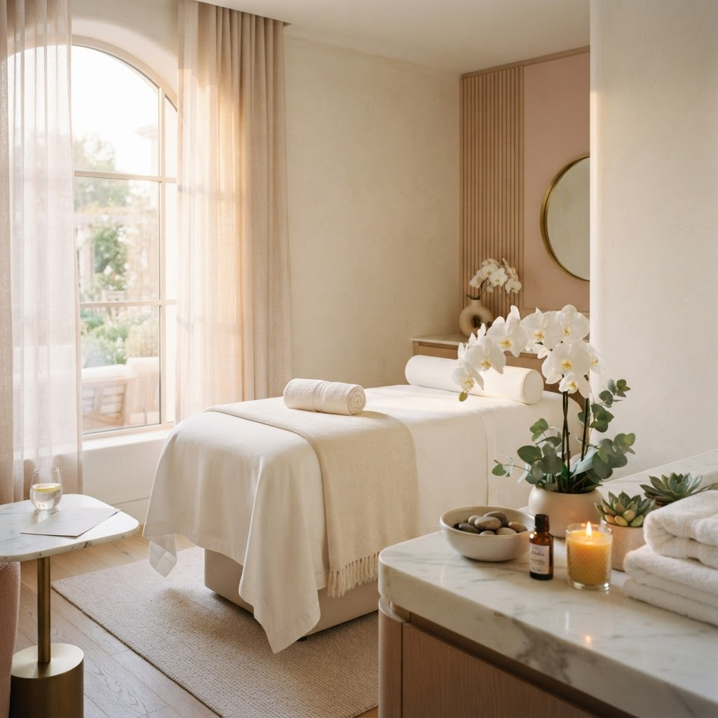 Ambiente de spa e estética avançada da For You em Custóias, Matosinhos